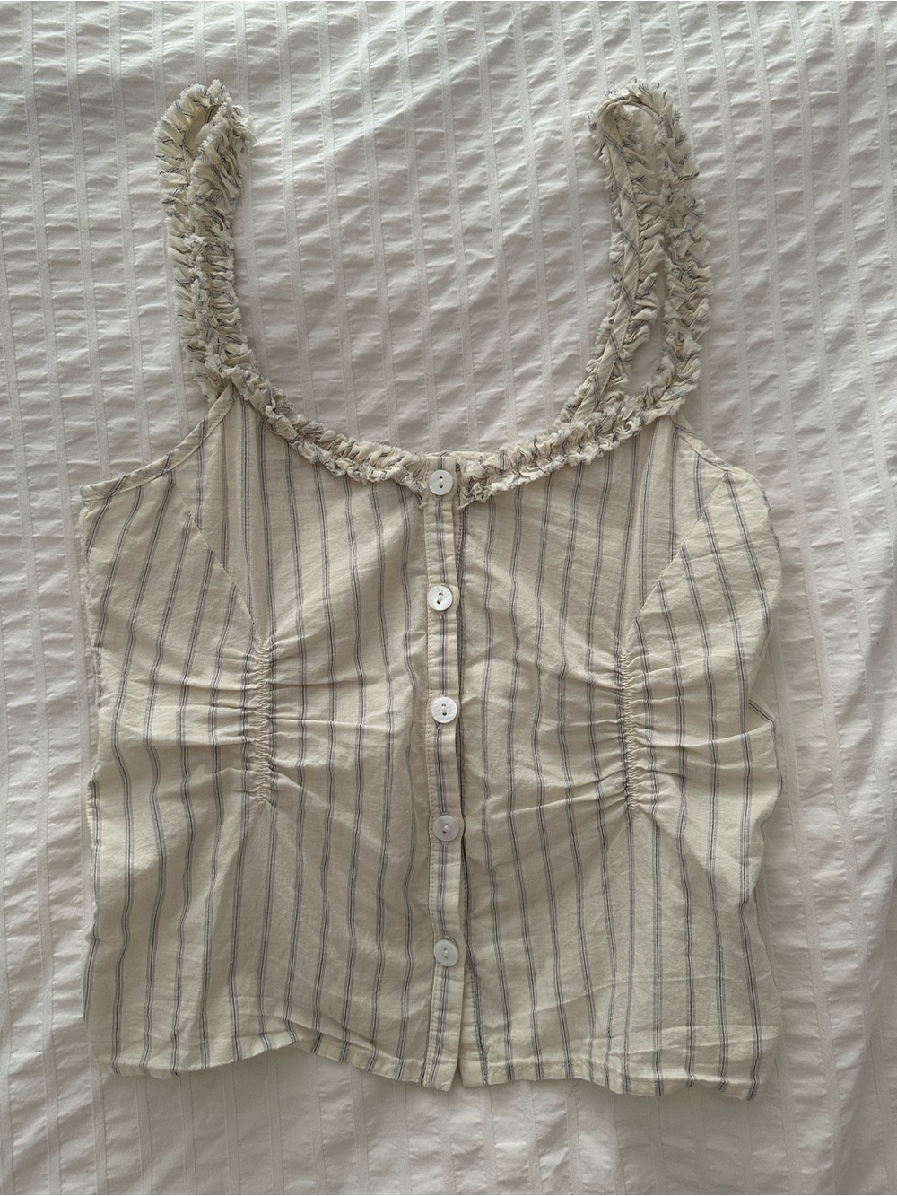 Deiji Studios Ruffle Button top - Picture 4 of 6